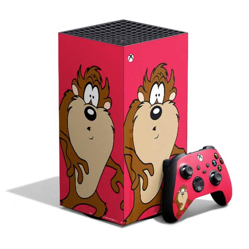 Looney Tunes Tasmanian Devil Zoomed In XBox Series X Digital Edition Bundle Skin