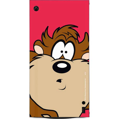 Looney Tunes Tasmanian Devil Zoomed In XBox Series X Digital Edition Console Skin