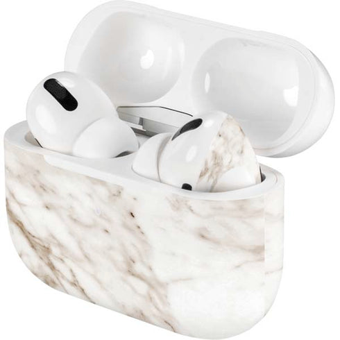 Taupe Marble AirPods Skins