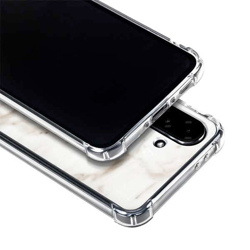 Taupe Marble Galaxy A36 5G Clear Case