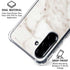 Taupe Marble Galaxy A36 5G Clear Case
