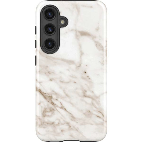 Taupe Marble Galaxy S25 Impact Case