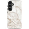 Taupe Marble Galaxy S25 Impact Case