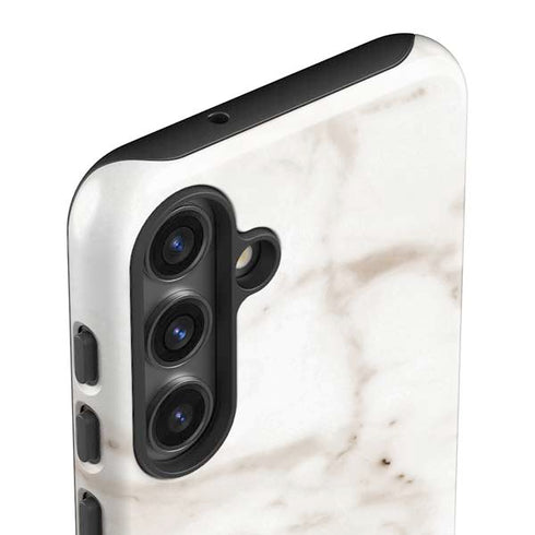Taupe Marble Galaxy S25 Impact Case