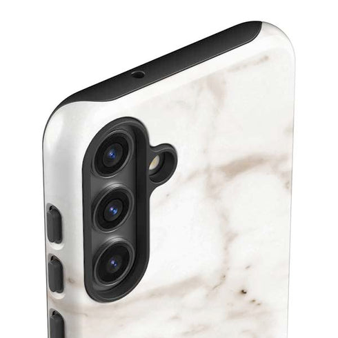 Taupe Marble Galaxy S25 Plus Impact Case
