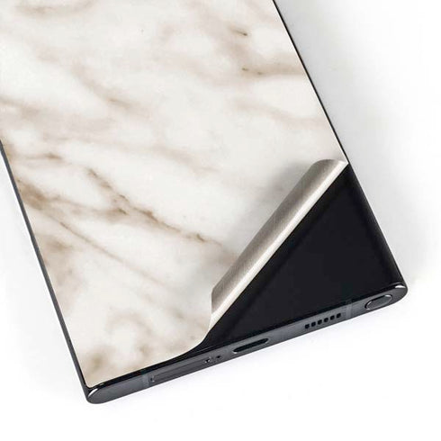 Taupe Marble Galaxy S25 Ultra Skin