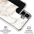 Taupe Marble Galaxy S26 Clear Case
