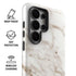 Taupe Marble Galaxy S26 Ultra Impact Case
