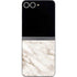 Taupe Marble Galaxy Z Flip6 Skin