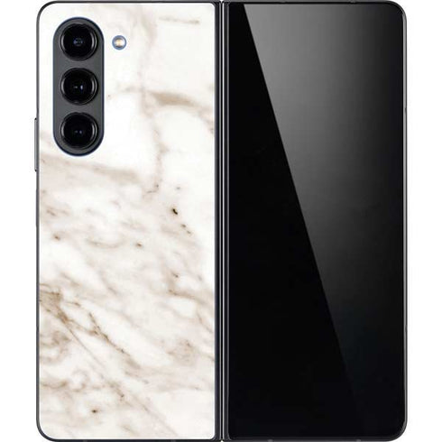 Taupe Marble Galaxy Z Fold5 5G Skin