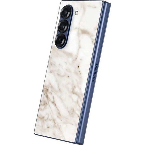 Taupe Marble Galaxy Z Fold6 Skin