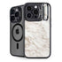 Taupe Marble iPhone 13 Pro Kickstand Case
