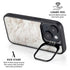 Taupe Marble iPhone 14 Plus Kickstand Case