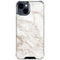 Taupe Marble iPhone 15 Clear Case