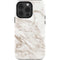 Taupe Marble iPhone 15 Pro Impact Case