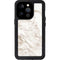 Taupe Marble iPhone 15 Pro Waterproof Case