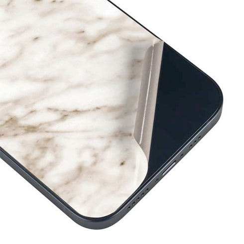 Taupe Marble iPhone 15 Skin