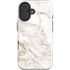 Taupe Marble iPhone 16 Impact Case