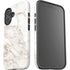 Taupe Marble iPhone 16 Impact Case