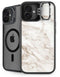 Taupe Marble iPhone 16 Plus Kickstand Case
