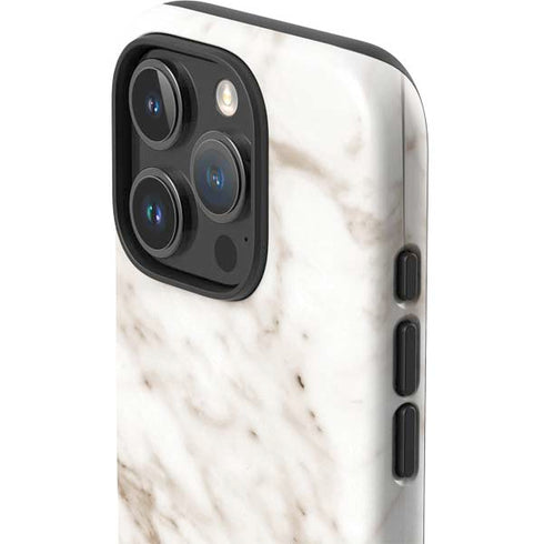 Taupe Marble iPhone 16 Pro Impact Case
