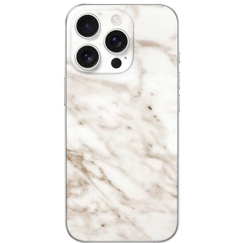 Taupe Marble iPhone 16 Pro Skin