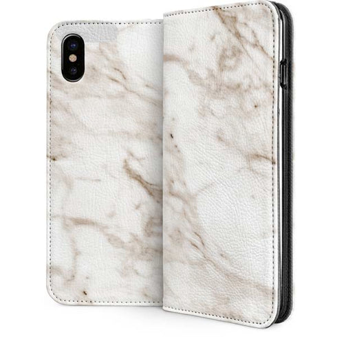 Taupe Marble iPhone 8 Folio Case