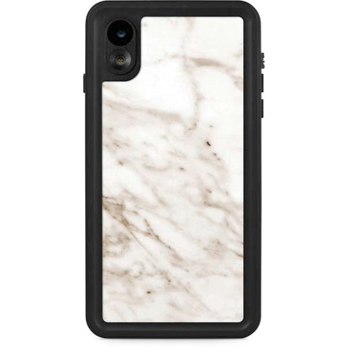 Taupe Marble iPhone Cases