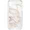 Taupe Marble iPhone XS Clear Case