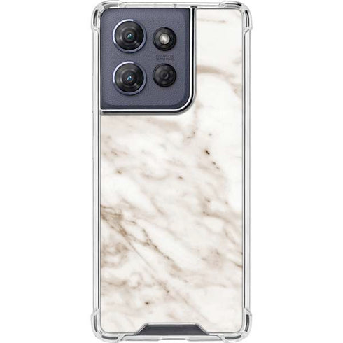 Taupe Marble Moto G 5G (2025) Clear Case