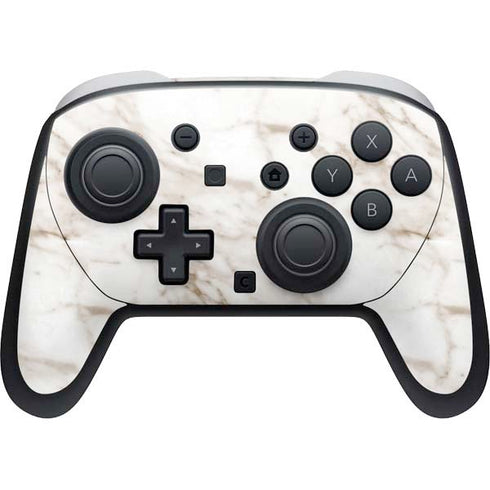 Taupe Marble Nintendo Switch 2 (2025) Pro Controller Skin