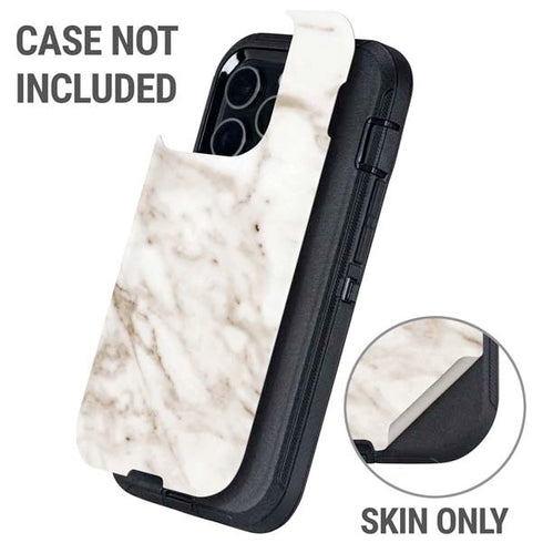 Taupe Marble Otterbox Defender iPhone Skin