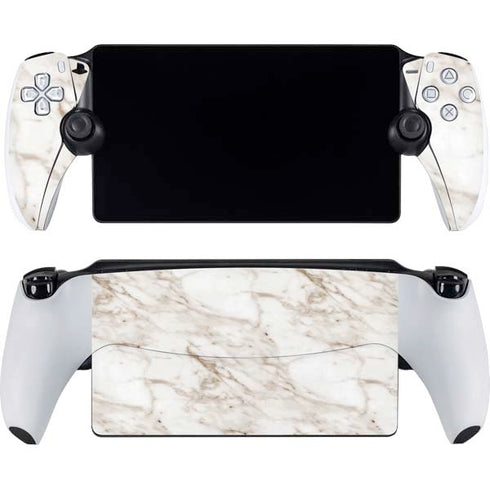 Taupe Marble PlayStation Portal Remote Player Skin