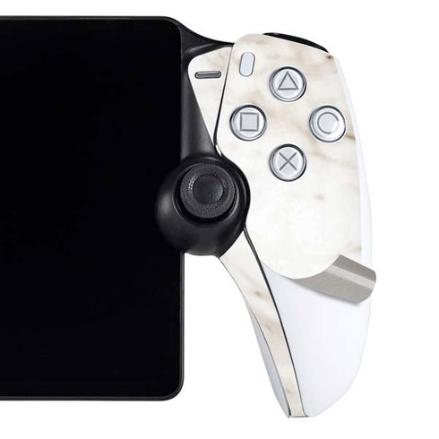 Taupe Marble PlayStation Portal Remote Player Skin