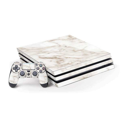 Taupe Marble PlayStation PS4 Skins