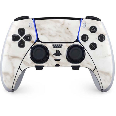 Taupe Marble PS5 DualSense Edge Pro Controller Skin