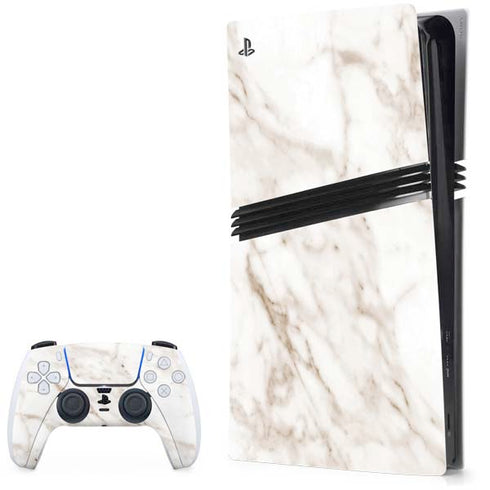 Taupe Marble PlayStation PS5 Skins