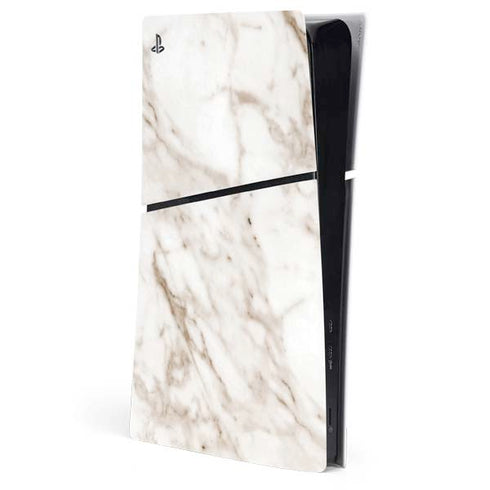 Taupe Marble PS5 Slim Digital Edition Console Skin