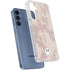 Taupe Tie Dye Galaxy A35 5G Clear Case