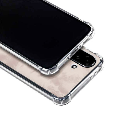 Taupe Tie Dye Galaxy A36 5G Clear Case