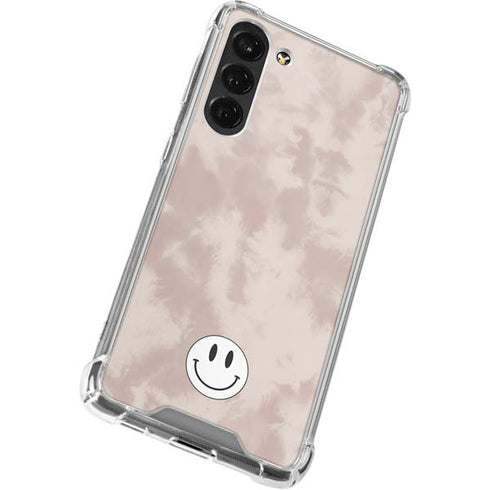 Taupe Tie Dye Galaxy S24 FE Clear Case