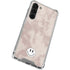 Taupe Tie Dye Galaxy S24 FE Clear Case