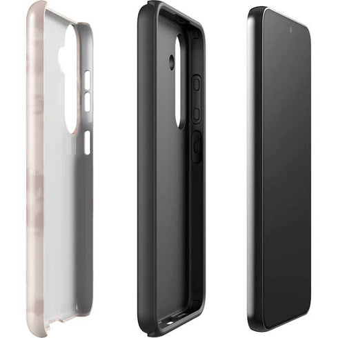 Taupe Tie Dye Galaxy S25 Plus Impact Case