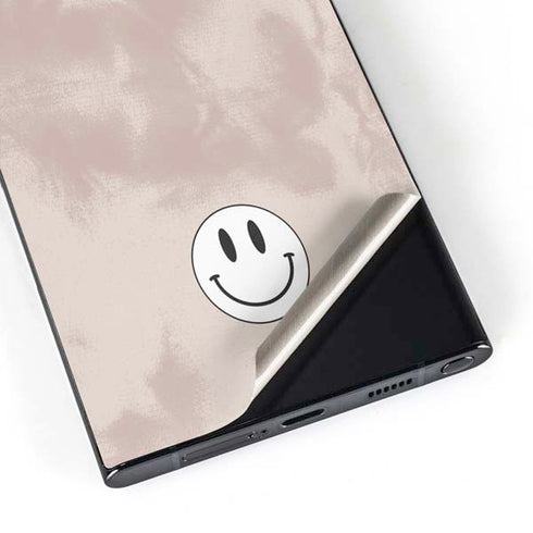 Taupe Tie Dye Galaxy S24 Ultra Skin