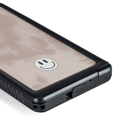 Taupe Tie Dye Galaxy S24 Ultra Waterproof Case