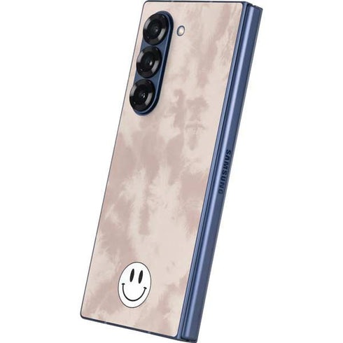Taupe Tie Dye Galaxy Z Fold6 Skin
