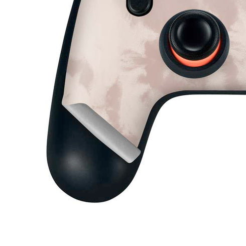 Taupe Tie Dye Google Stadia Controller Skin