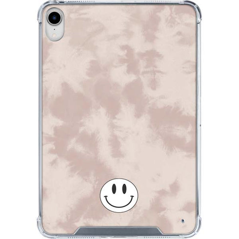 Taupe Tie Dye iPad 11th Gen (2025) Clear Case