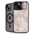 Taupe Tie Dye iPhone 15 Kickstand Case