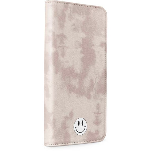 Taupe Tie Dye iPhone 15 Plus Folio Case